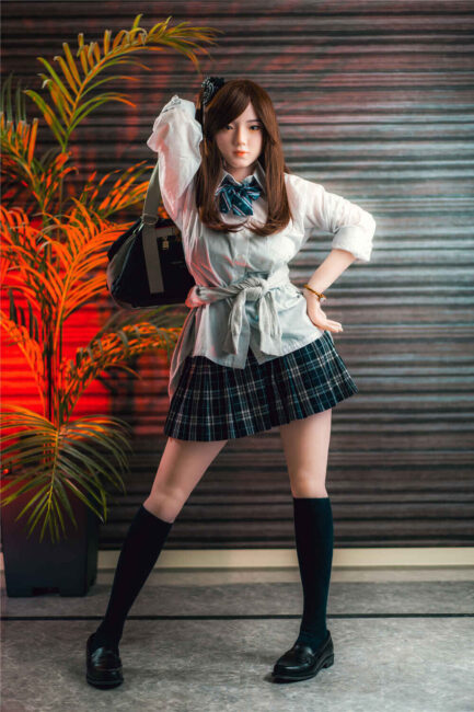 Asian Japanese Sex Doll Medium Breast Silicone from Siliko Dolls -Dora 158 - Image 2