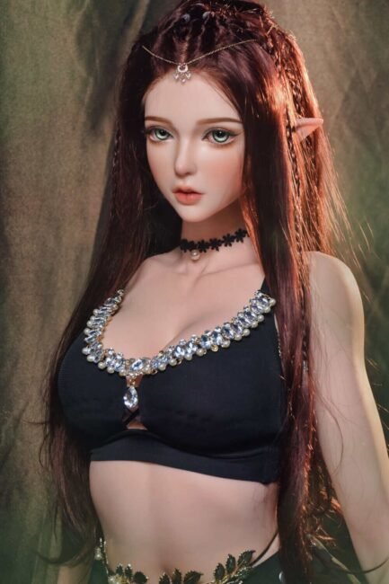 Anime Asian Cosplay Elf Japanese Sex Doll Silicone from Elsa Babe -Inoue 150