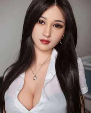 Busty Sex Doll Secretary Costume TPE Asian Sex Doll
