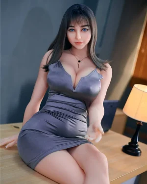 Curvy Sex Doll Brown Hair TPE from Irontech Dolls -Astrid 161