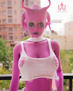 Anime Cosplay Sex Doll Curvy TPE from Dolls Castle Sex Dolls -Astrid 170