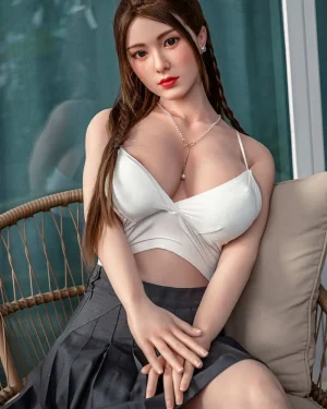 Asian Sex Doll BBW Silicone Head & TPE Body Silicone from Starpery Dolls -Xue 163