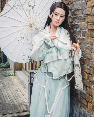 Asian Sex Doll BBW Silicone Head & TPE Body Silicone from Starpery Dolls -Yuyan 163