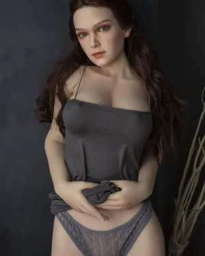 Curvy Sex Doll Silicone Head & TPE Body Silicone from Starpery Dolls -Hulda 167