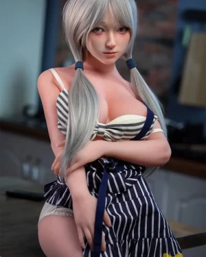 Asian Japanese Sex Doll Curvy Irontech Silicone Doll Silicone Head & TPE Body from Irontech Silicone Doll -Miyuki 154