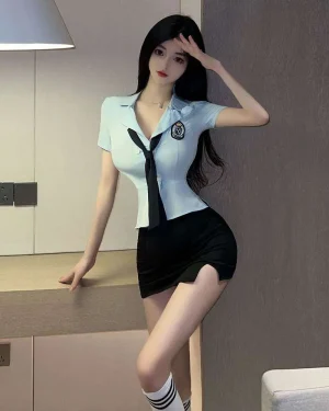 Stewardess Uniform 4 Styles