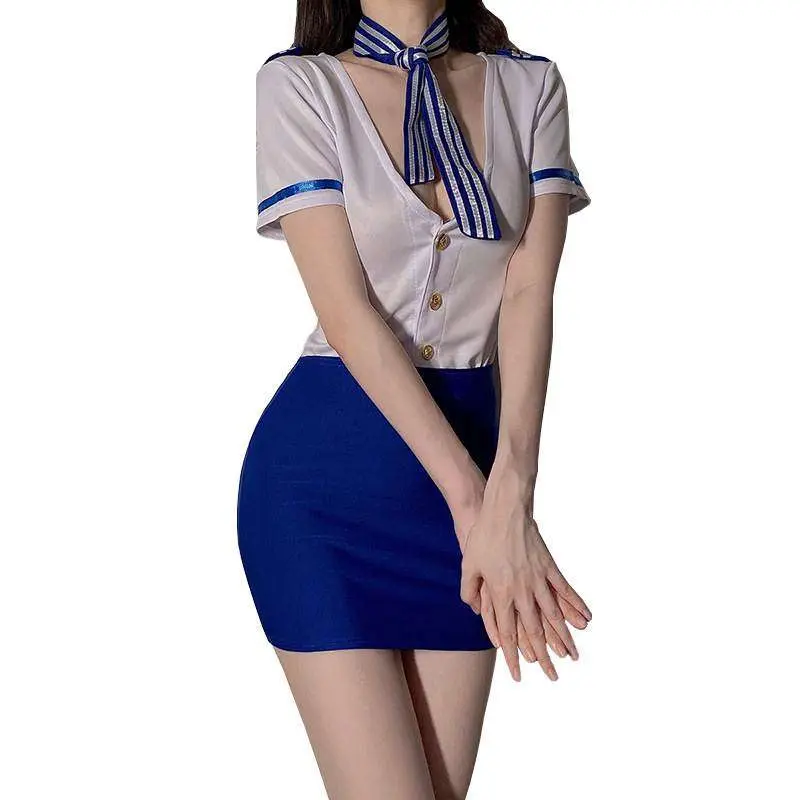 Stewardess Uniform 4 Styles - Image 4