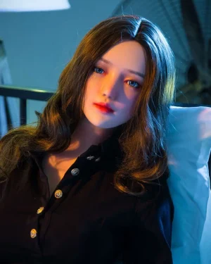 Asian Japanese Sex Doll Big Boobs Silicone Head & TPE Body from Qita Dolls -Shishi 170