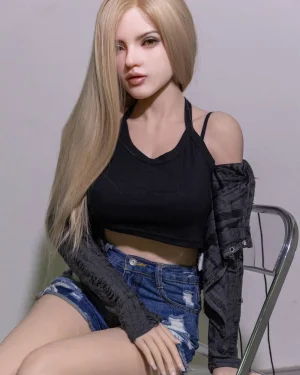 Skinny Sex Doll Silicone from Qita Dolls -Vanya 166
