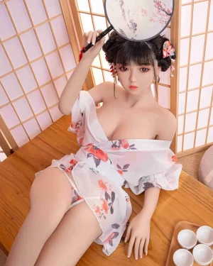 Young Sex Doll Compact Japanese Silicone Head Love Doll