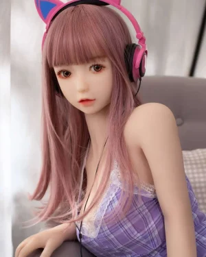 Young Sex Doll Petite Silicone Head Asian Sex Doll