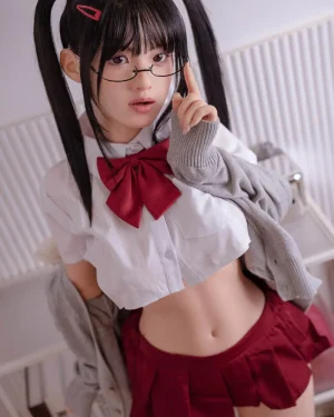 Asian Sex Doll Skinny Silicone from Orange In -Qianqiu 148