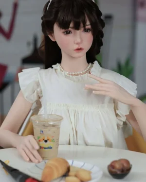 Asian Sex Doll Curvy Silicone from Orange In -Nana 163