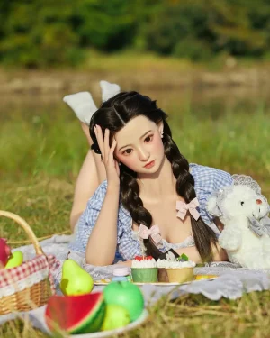 Asian Japanese Sex Doll Curvy Silicone from CST Sex Dolls -Kitto 150