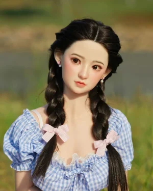 Asian Japanese Sex Doll Curvy Silicone from CST Sex Dolls -Kitto 150