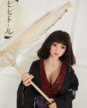 Asian Japanese Sex Doll Medium Breast Silicone from CST Sex Dolls -Cherry 155