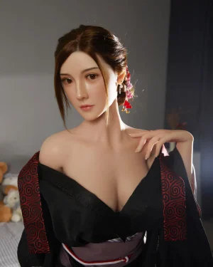 Asian Japanese Sex Doll Skinny Silicone from CST Sex Dolls -Rhodes 160