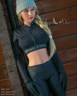 BBW Sex Doll Euro Well-Rounded Silicone Sex Doll from AngelKiss AK1-175
