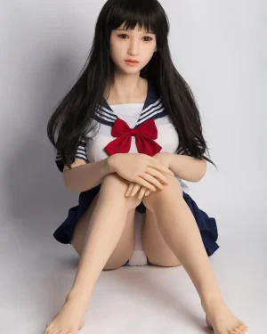 Asian Japanese Sex Doll Curvy Silicone from Sanhui Dolls -Sampson 156