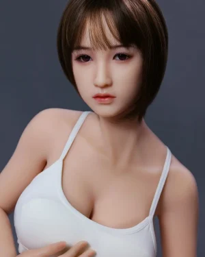 Asian Japanese Sex Doll Curvy Silicone from Sanhui Dolls -Dunlop 158