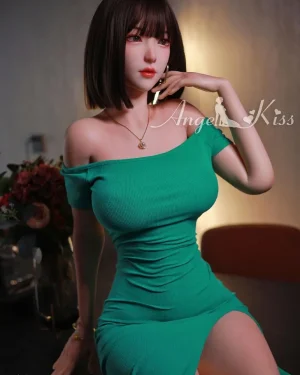 Asian Japanese Sex Doll Medium Breast Silicone from AngelKiss Dolls -Eula 175