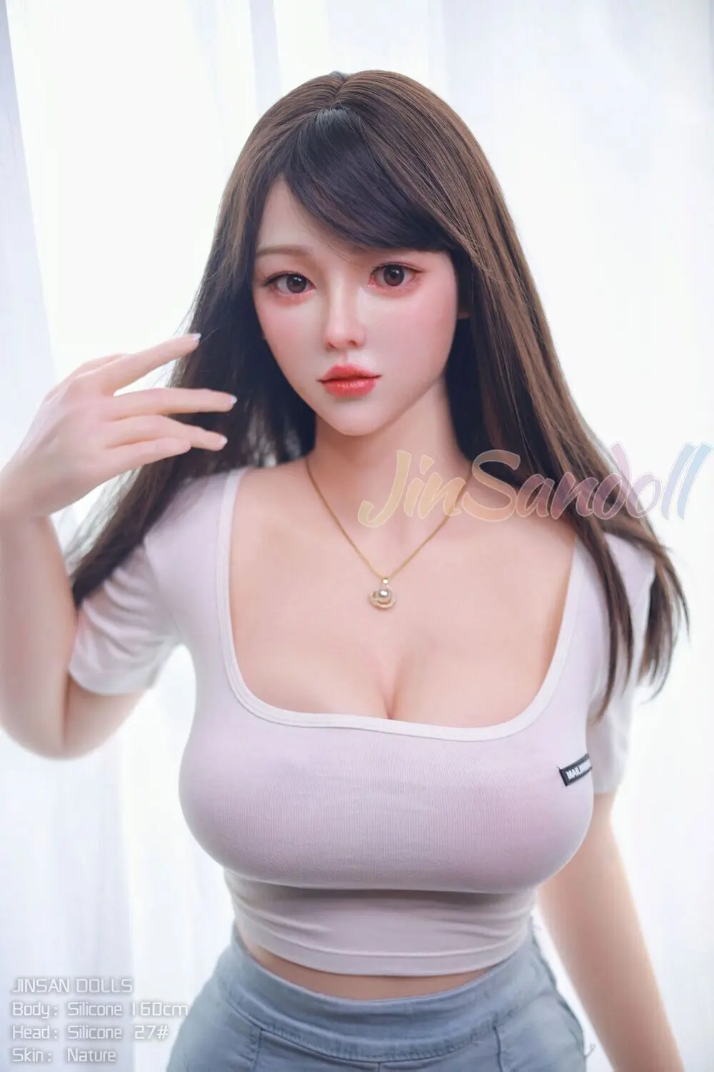 Asian Japanese Sex Doll Skinny Silicone from AngelKiss Dolls -Tracy 160