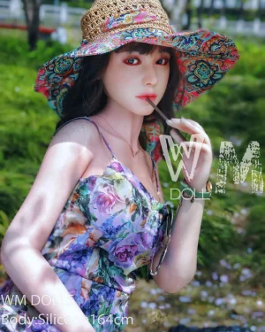 Asian Japanese Sex Doll Medium Breast Silicone from WM Sex Dolls -Mayme 164