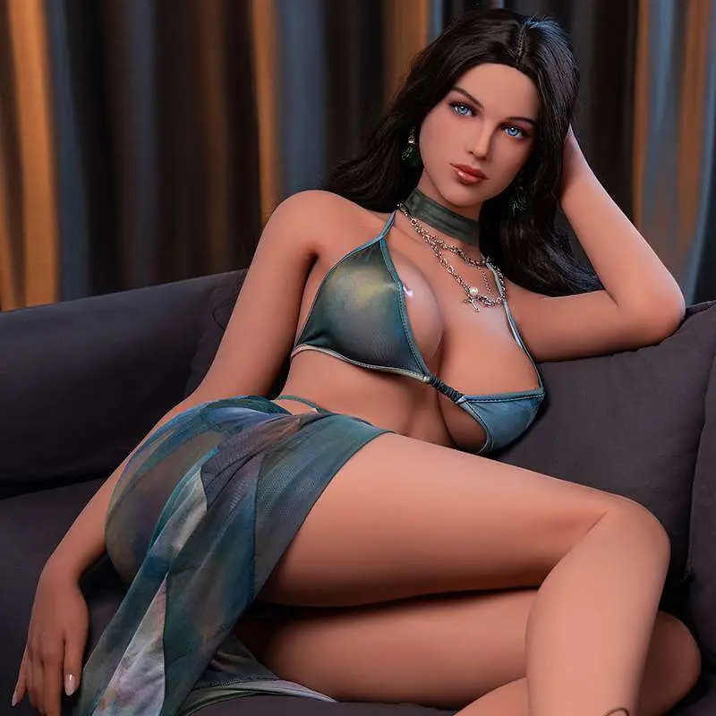Mixed Race Sex Doll Silicone Head Voluptuous Sex Doll - Image 2