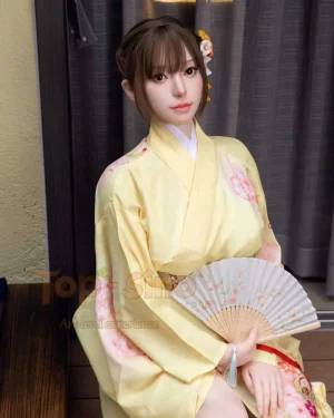 Asian Japanese Sex Doll Medium Breast Silicone from Sino Dolls -Minai 168