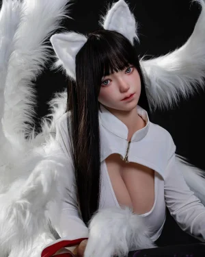 84cm/2ft9 K-cup Silicone Sex Doll Torso – Fox