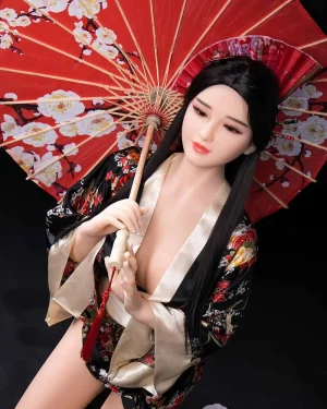 AI Tech Robot Asian Japanese Sex Doll Curvy TPE from AI Tech Robot Sex Dolls -Danielle 168