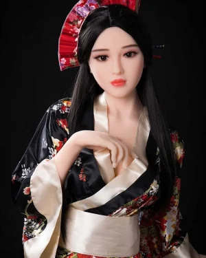 AI Tech Robot Asian Japanese Sex Doll Curvy TPE from AI Tech Robot Sex Dolls -Danielle 168