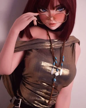 Anime Cosplay Sex Doll Silicone from Elsa Babe -Camille 148