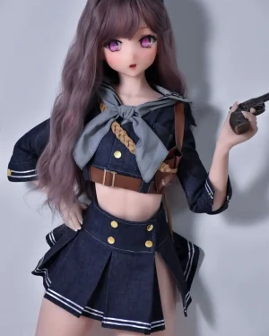 Anime Cosplay Japanese Sex Doll Silicone from Elsa Babe -Mogami 148