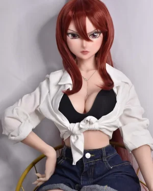 Anime Cosplay Japanese Sex Doll Silicone from Elsa Babe -Miyazawa 148