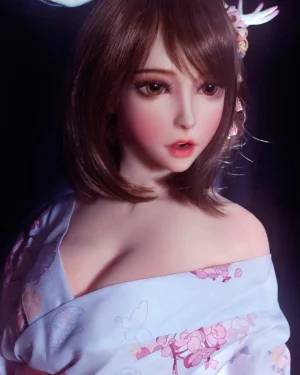 Anime Asian Cosplay Japanese Sex Doll Silicone from Elsa Babe -Akimoto 150