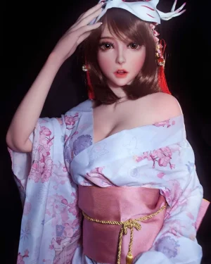 Anime Asian Cosplay Japanese Sex Doll Silicone from Elsa Babe -Akimoto 150