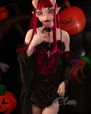 Anime Cosplay Elf Sex Doll Skinny Silicone from Climax Dolls -Meru 157