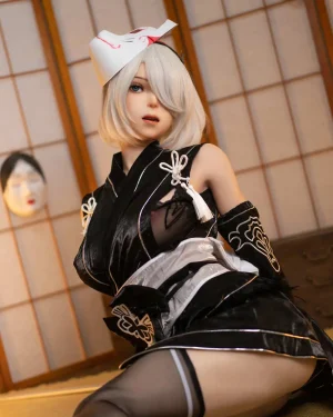 Anime Cosplay Japanese Sex Doll BBW Silicone from GameLady Dolls -2B 171
