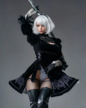 Anime Cosplay Sex Doll BBW Silicone from GameLady Dolls -2B 171