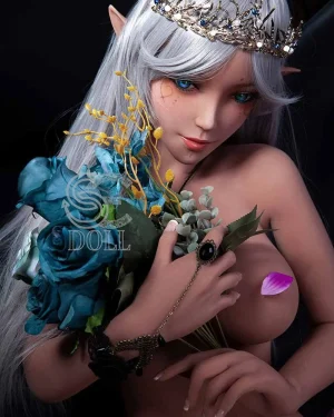 Cosplay Elf Sex Doll CurvyTanned TPE from SE Dolls -Camille 150