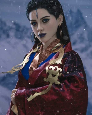 Cosplay Sex Doll Medium Breast Silicone from SY Dolls -An 164