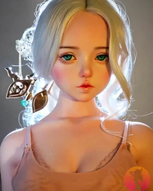 Skinny Sex Doll Silicone Head & TPE Body Silicone from SHEDOLL -Duoduo 148