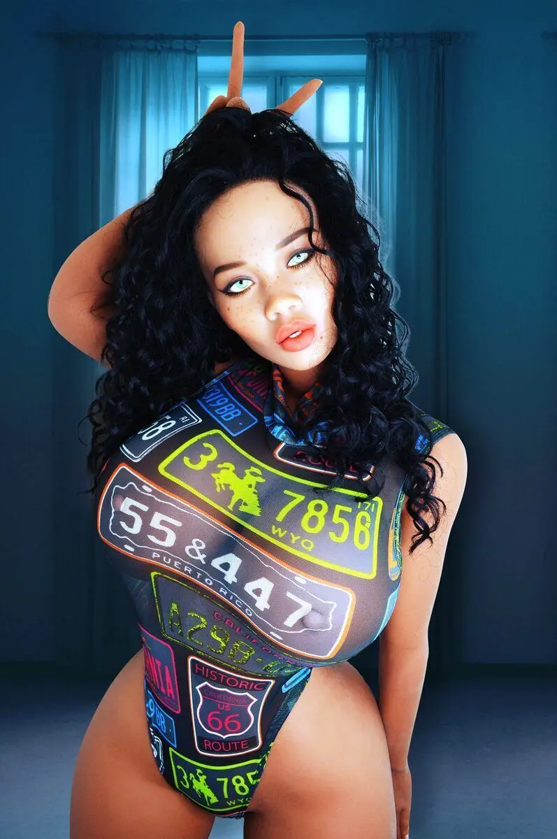 Huge Tits Sex Doll Tanned TPE from YL Dolls -Diego 153