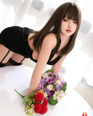Asian Sex Doll Big Boobs Silicone Head & TPE Body Silicone from SHEDOLL -Su 163