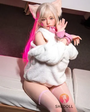 Cosplay Sex Doll Big Boobs Silicone Head & TPE Body Silicone from SHEDOLL -Gu 163