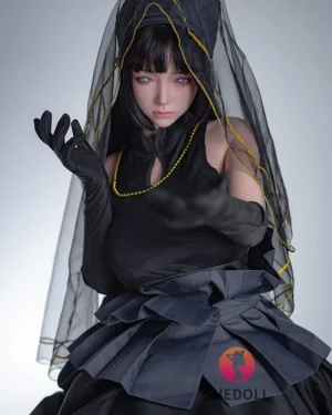 Anime Asian Cosplay Sex Doll BBW Silicone Head & TPE Body Silicone from SHEDOLL -Chuyue 163