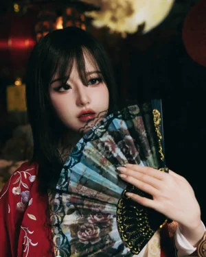 Asian Sex Doll MILF Silicone Head & TPE Body Silicone from SHEDOLL -Su 163