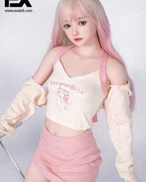 Asian Japanese Sex Doll Curvy Silicone from EX Dolls -Ruby 155