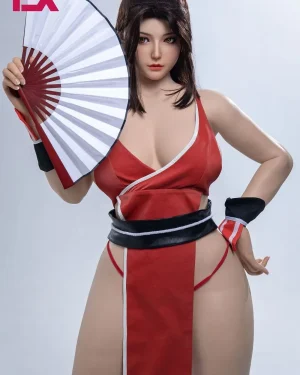 Anime Asian Cosplay Sex Doll Curvy Silicone from EX Dolls -Katherine 166